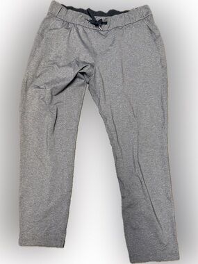 Lululemon Keep Moving/On The Fly Light Gray Pant | Sz 10